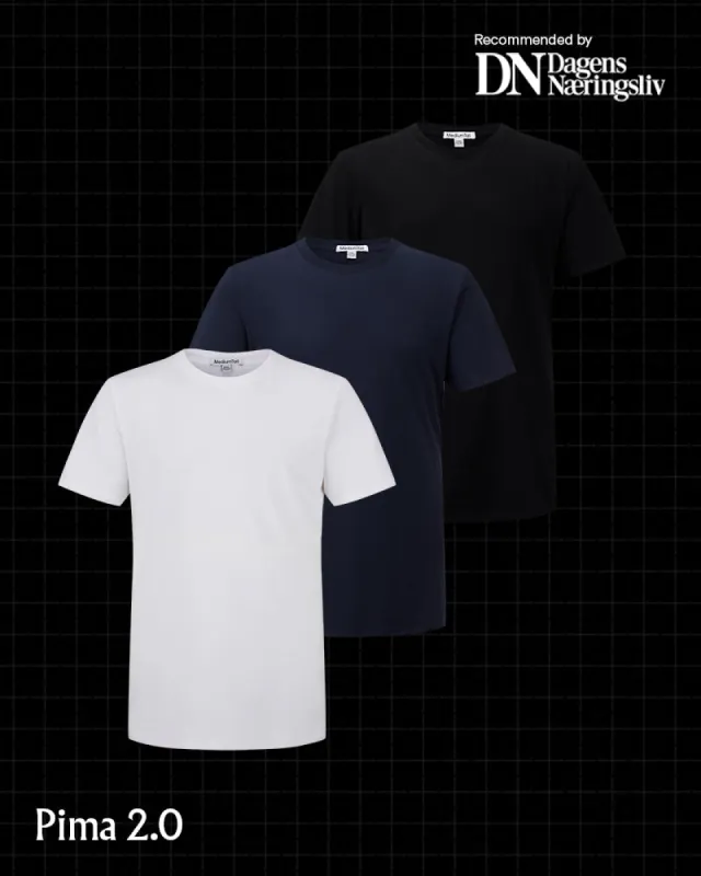 3pk Pima 2.0 T-shirt sold by MediumTall