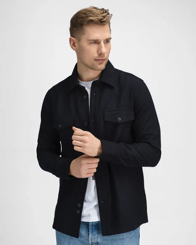 Overshirt Wool Navy sold by MediumTall