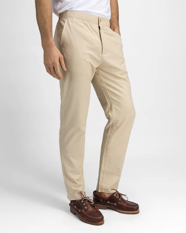 Premium Linen Pants Beige sold by MediumTall
