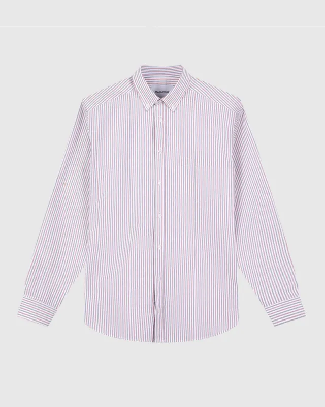 Perfect Shirt Red and Blue Striped sold by MediumTall