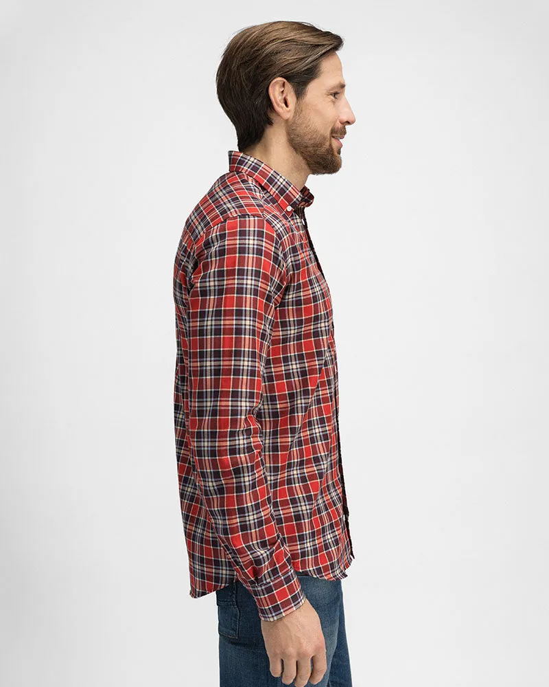 Perfect Shirt Plaid Red sold by MediumTall product image thumbnail 4
