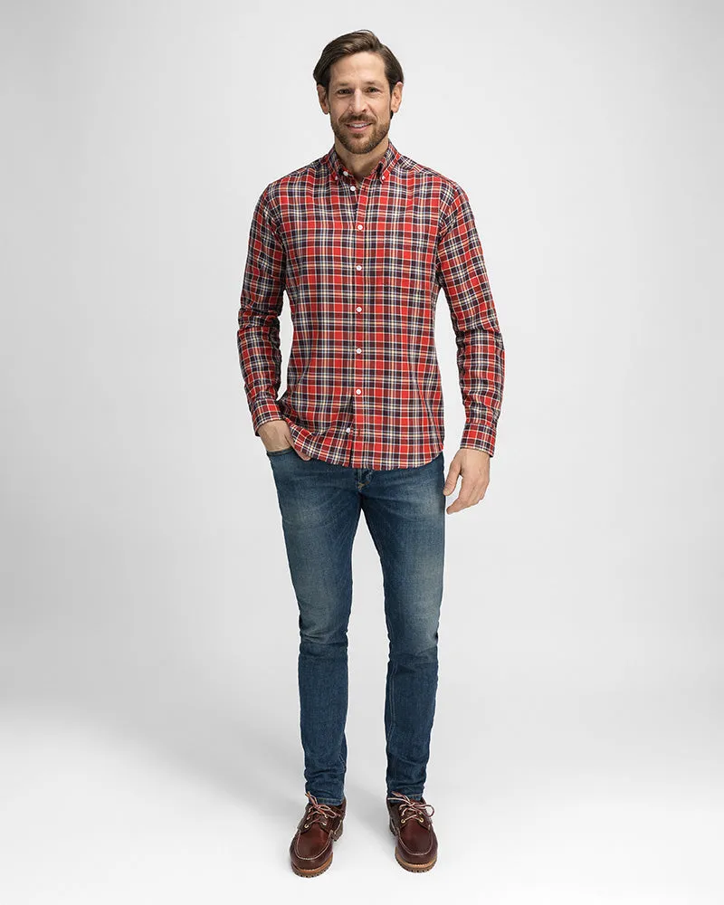 Perfect Shirt Plaid Red sold by MediumTall product image thumbnail 3