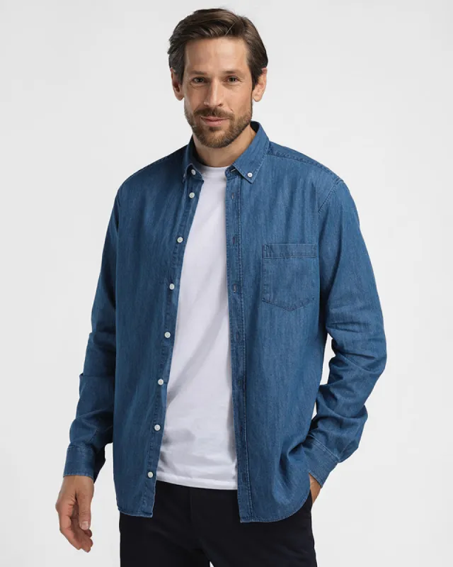 Perfect Denim Shirt sold by MediumTall