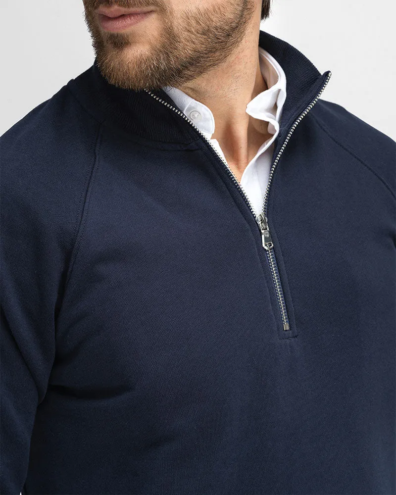 Timeless Half-Zip Navy sold by MediumTall product image thumbnail 2
