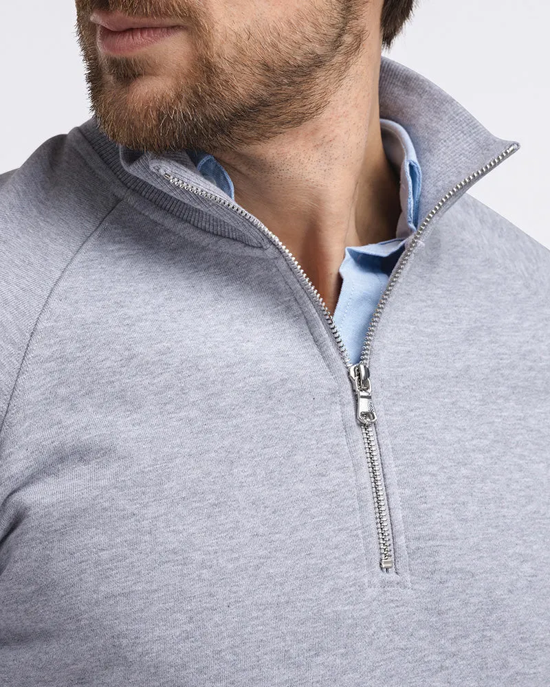 Timeless Half-Zip Grey Melange sold by MediumTall product image thumbnail 2