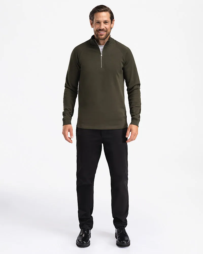 Timeless Half-Zip Forest Night sold by MediumTall product image thumbnail 3
