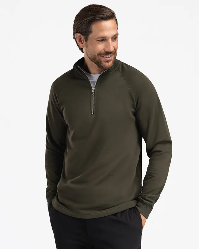 Timeless Half-Zip Forest Night sold by MediumTall