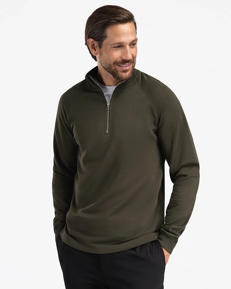 Timeless Half-Zip Forest Night sold by MediumTall