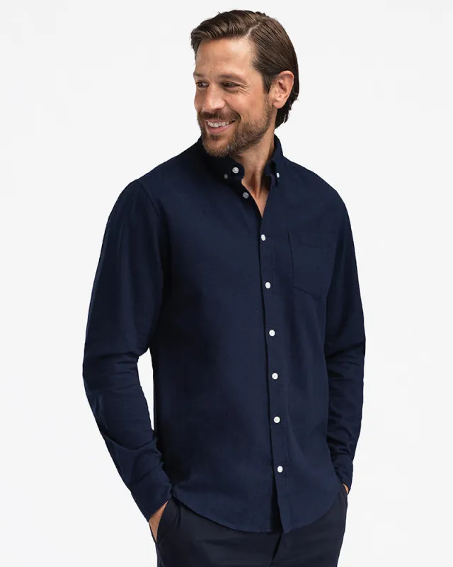 Perfect Flannel Navy sold by MediumTall