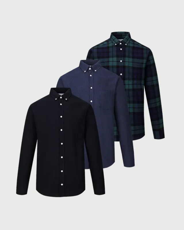 3pk Perfect Flannel sold by MediumTall