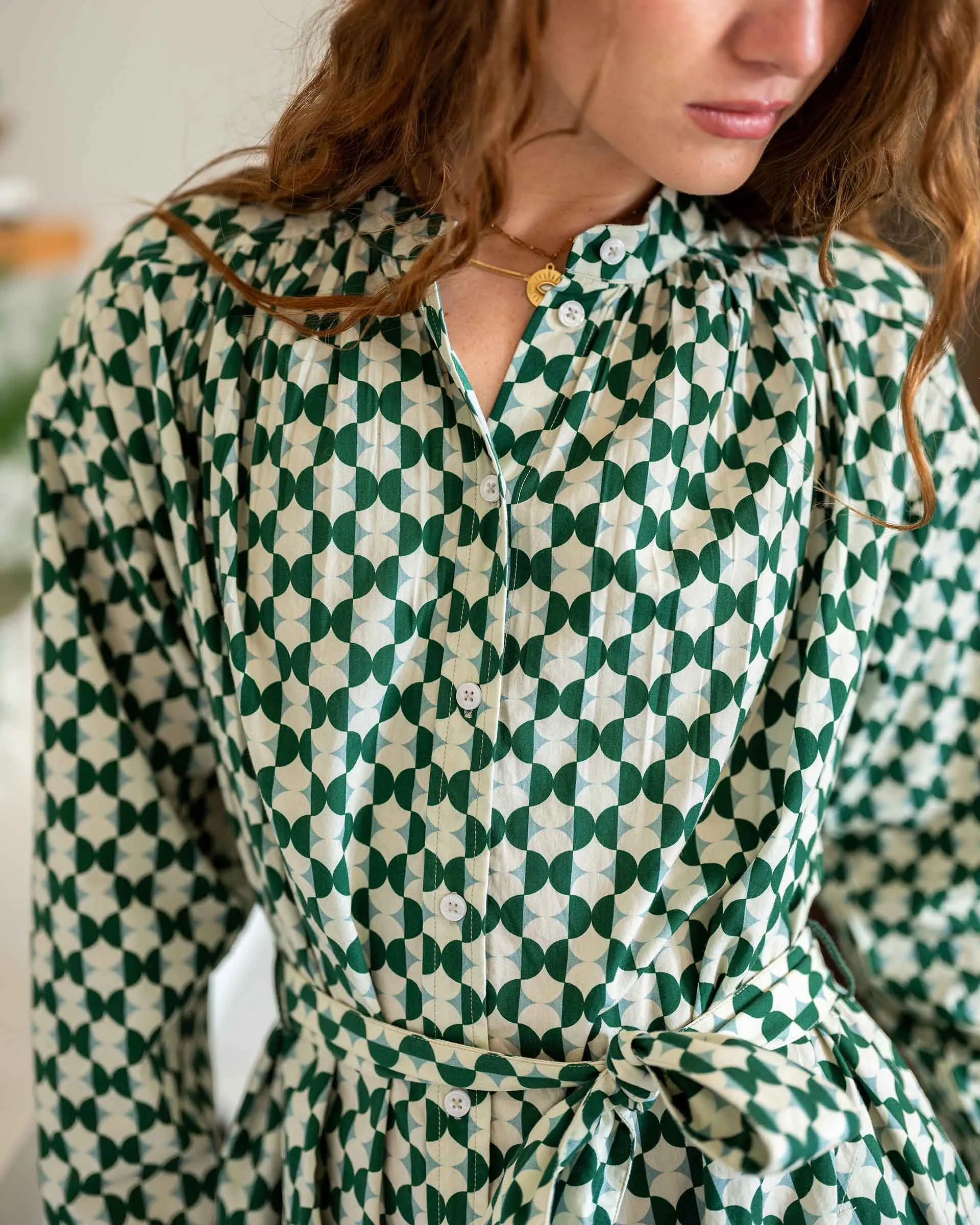 Aphrodite Long Sleeve Dress sold by Mersea product image thumbnail 3