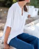 Amelia Short Sleeve Tee sold by Mersea