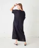 Provence Linen Kaftan Dress sold by Mersea