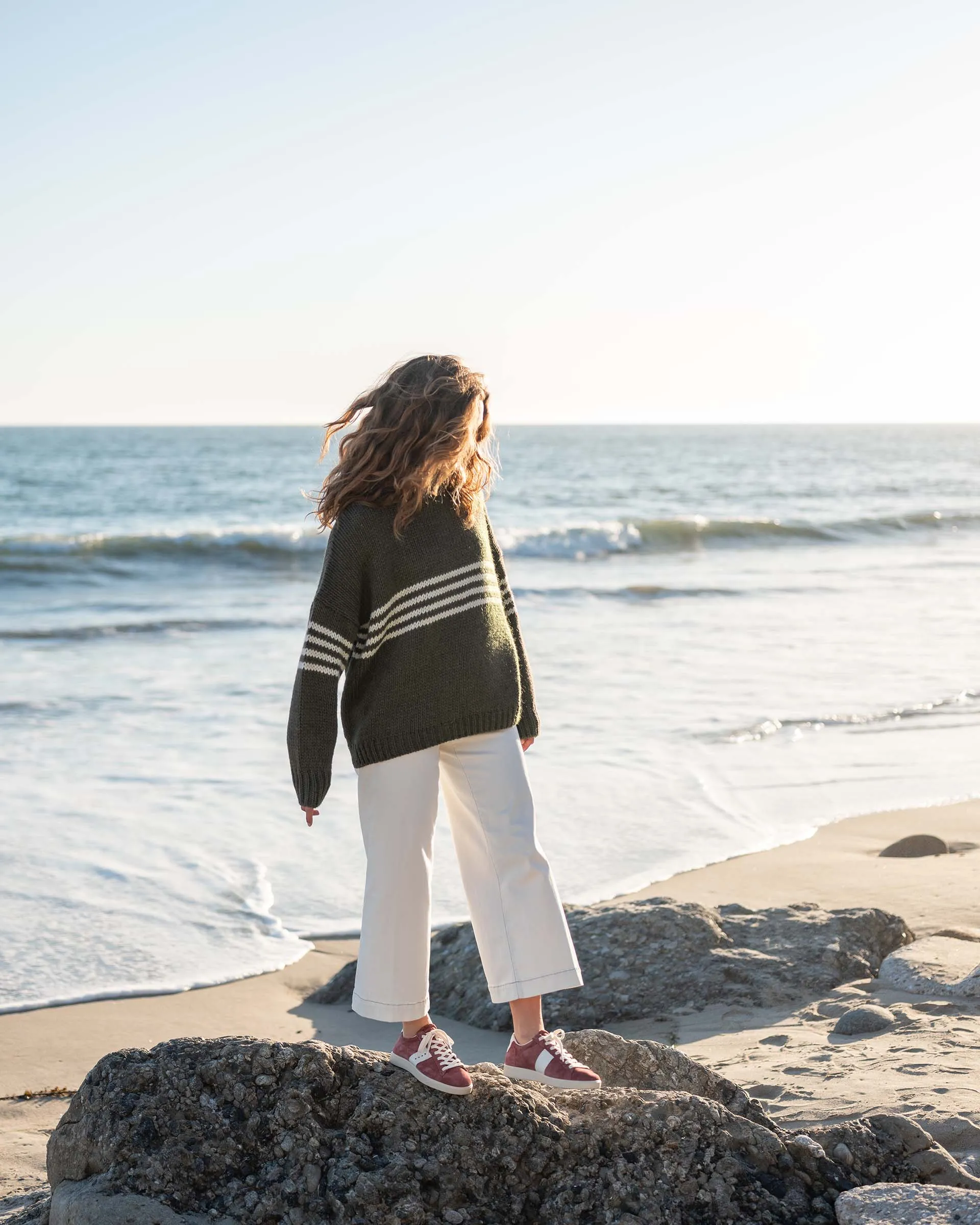 Seacoast Stripe Crewneck Sweater sold by Mersea product image thumbnail 5