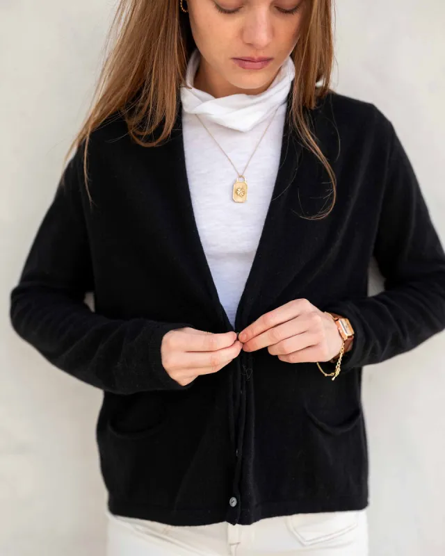 Como Cashmere Cardigan sold by Mersea