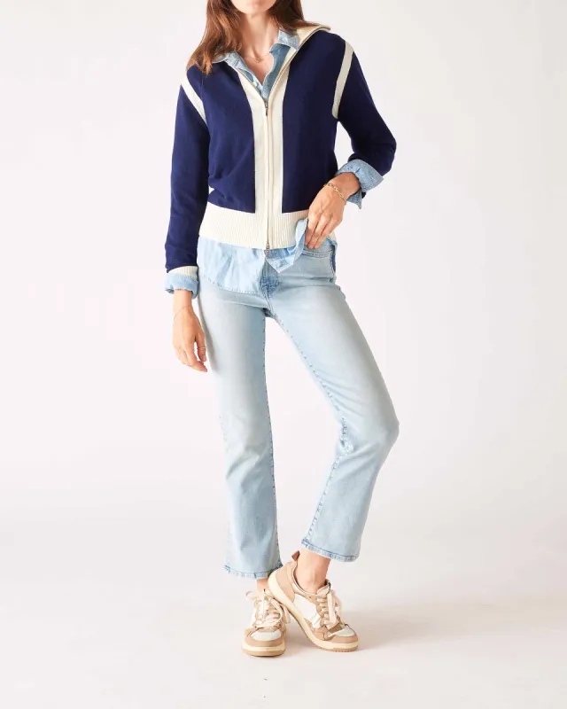 Zermatt Zip Cardigan sold by Mersea