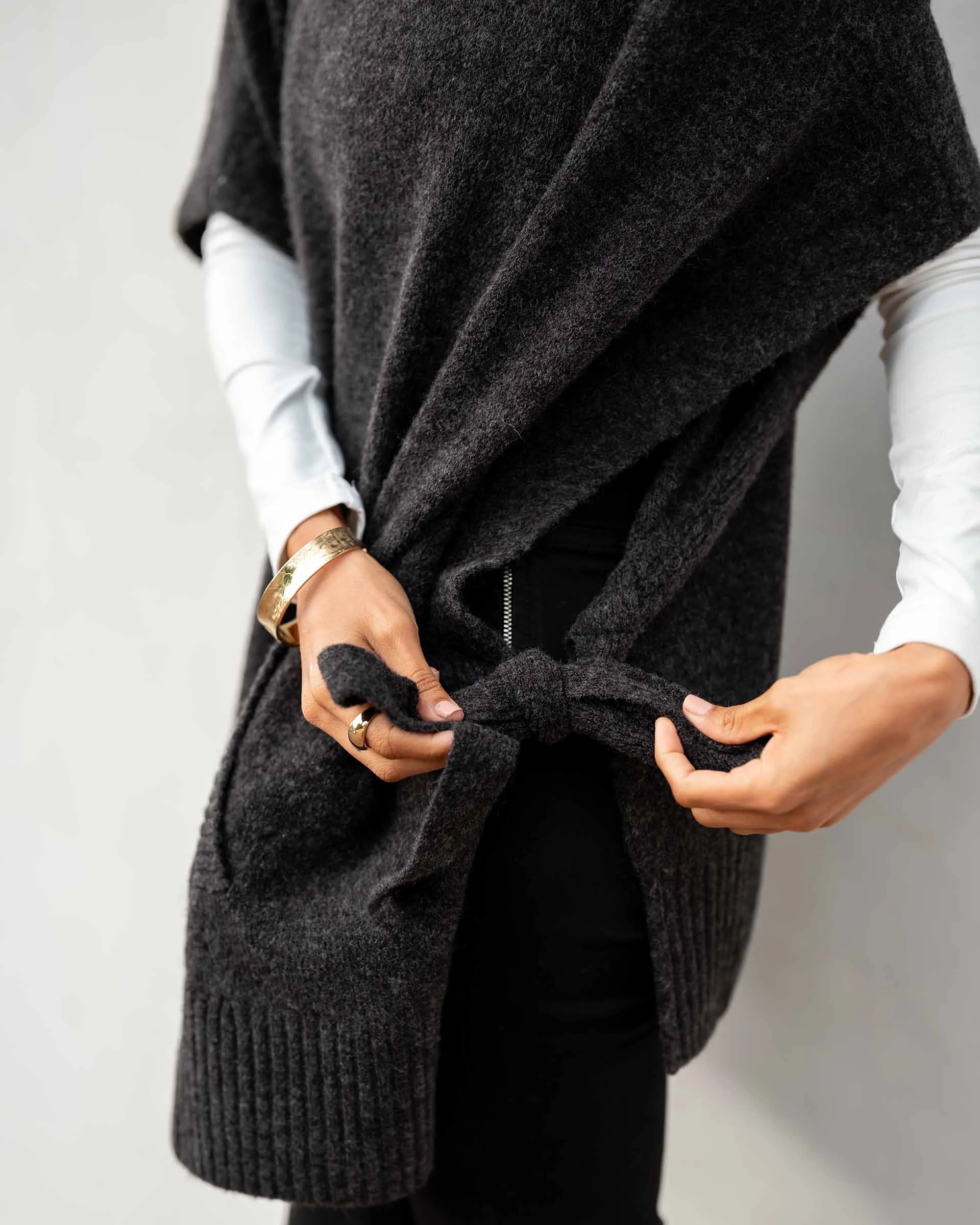 Cape Poncho Sweater sold by Mersea product image thumbnail 2