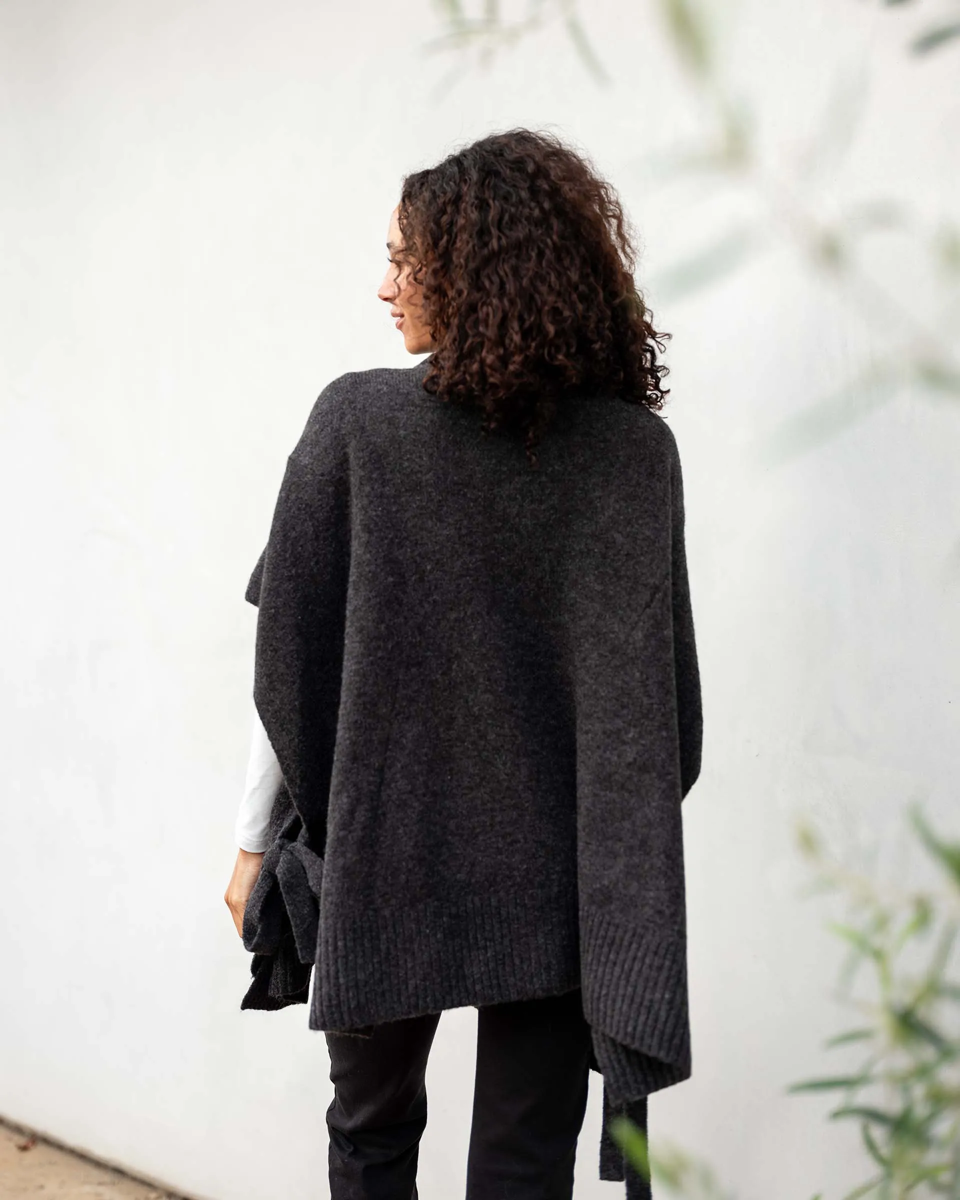 Cape Poncho Sweater sold by Mersea product image thumbnail 3