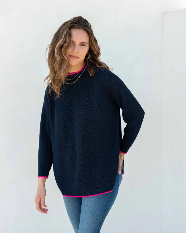 Camden Mock Neck Sweater sold by Mersea