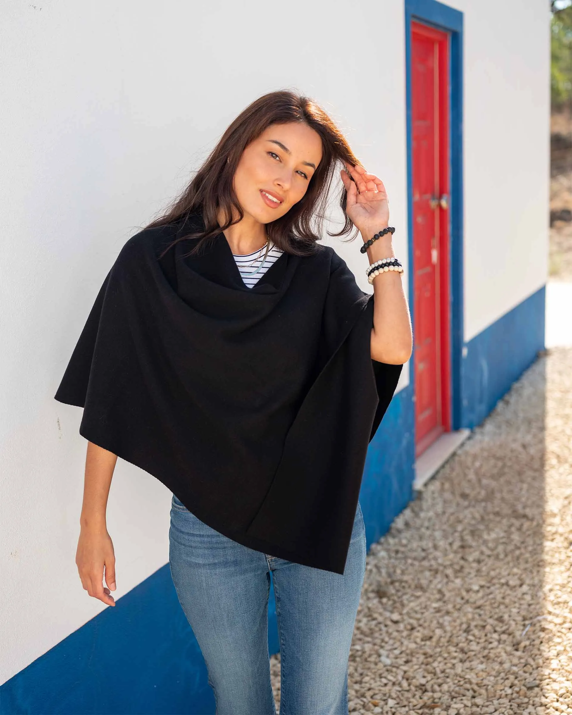 City Chic Poncho sold by Mersea product image thumbnail 2