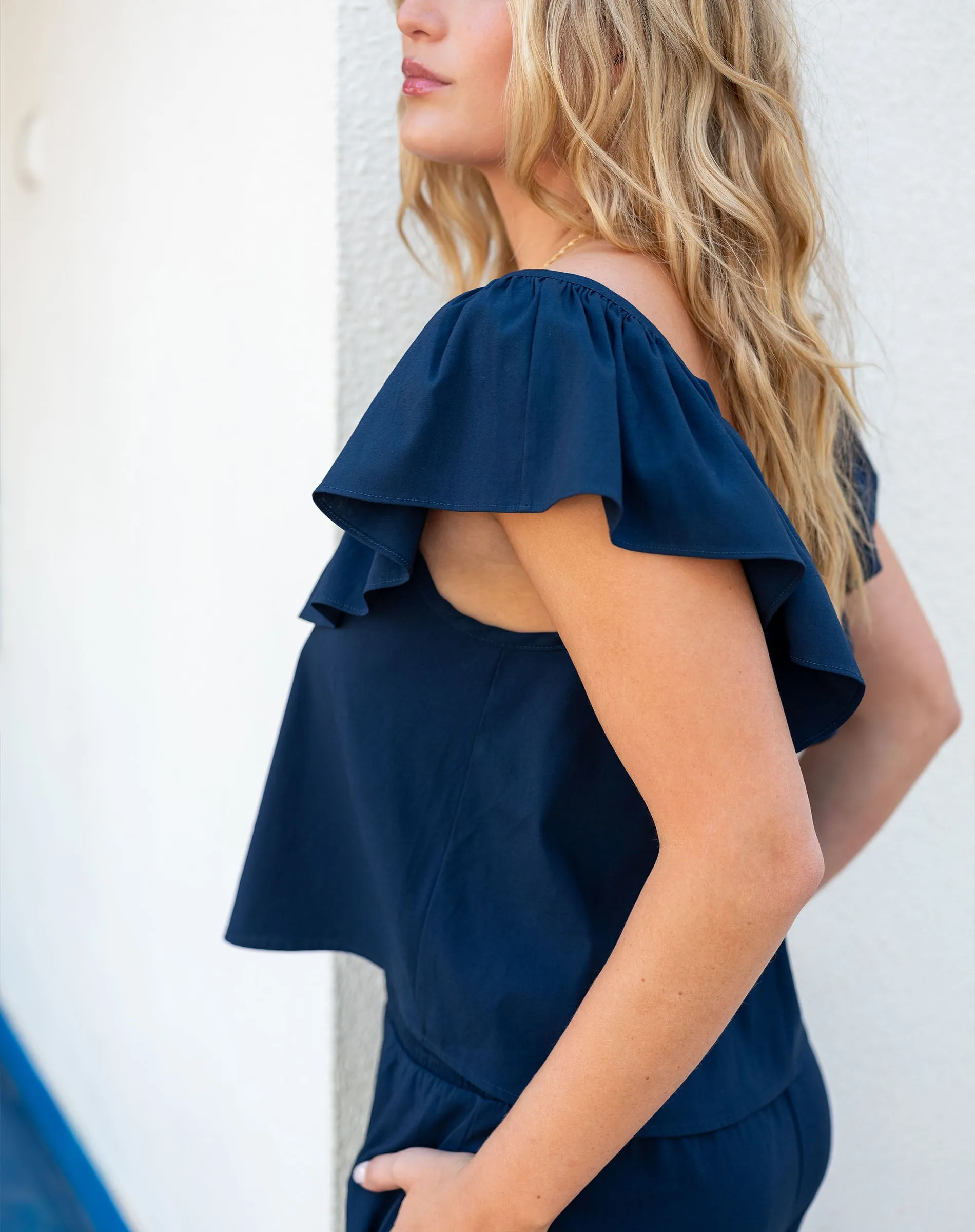 Veranda Ruffle Top sold by Mersea product image thumbnail 5
