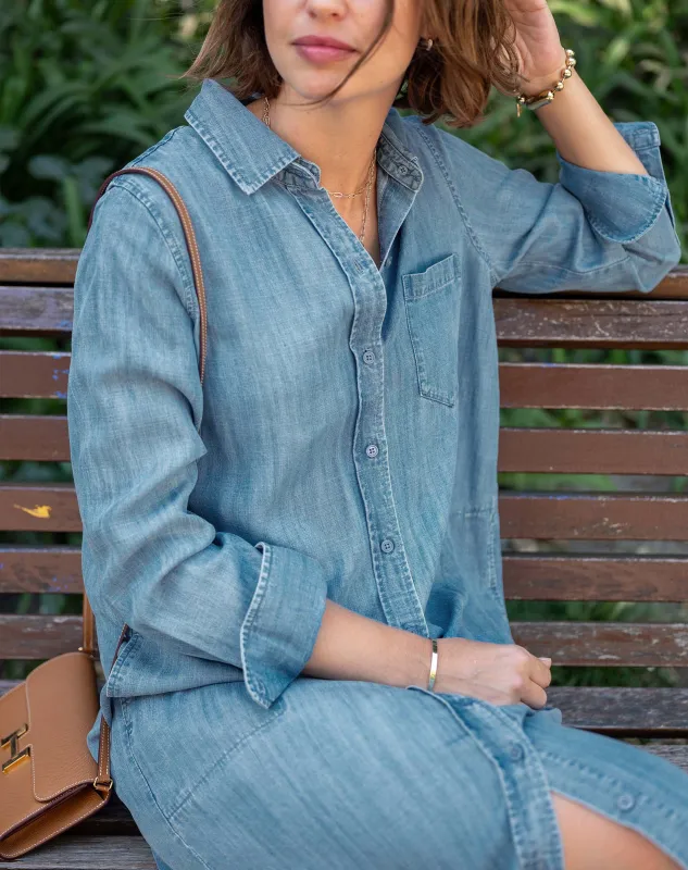 Charlie Shirt Dress sold by Mersea