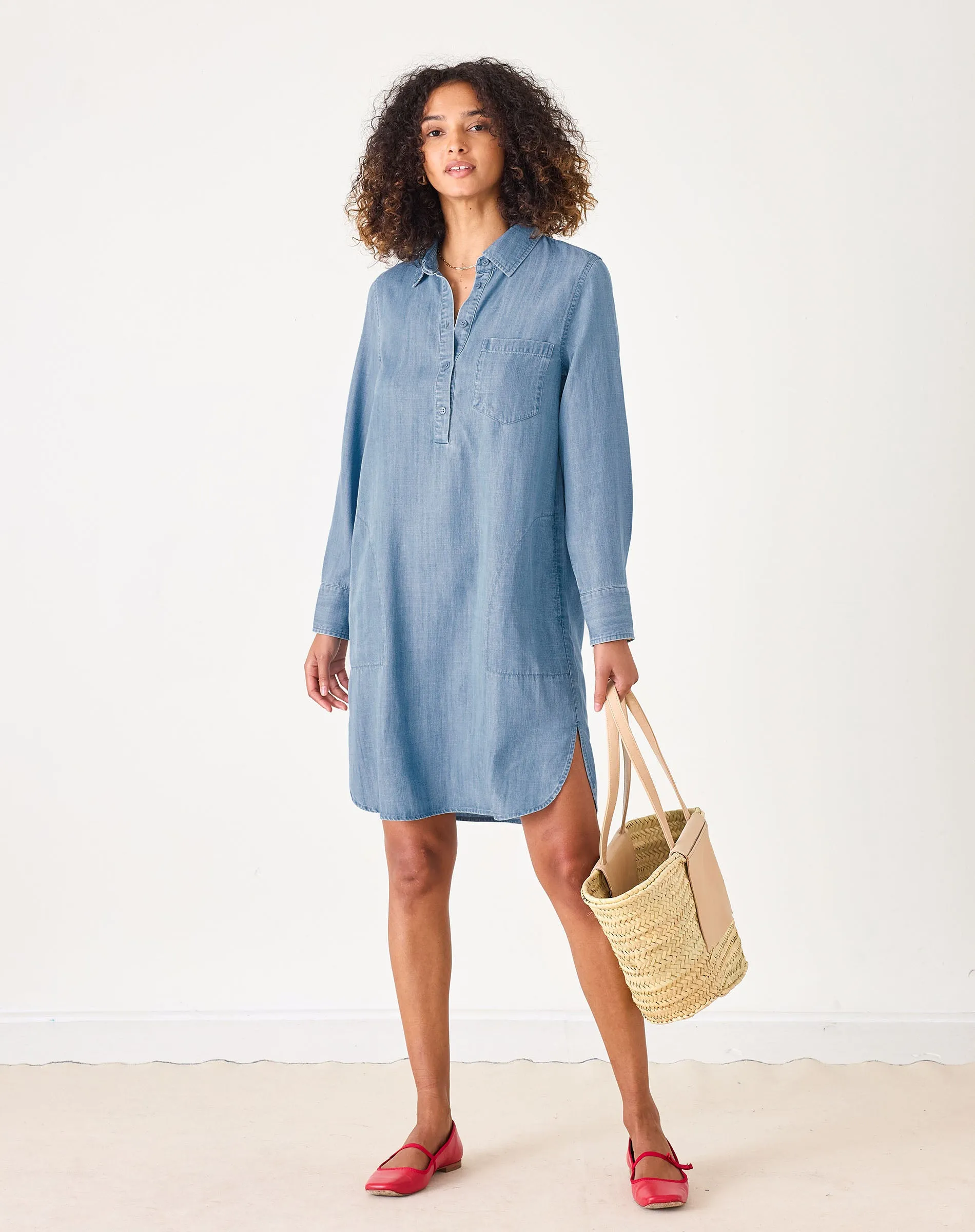 Charlie Shirt Dress sold by Mersea product image thumbnail 2