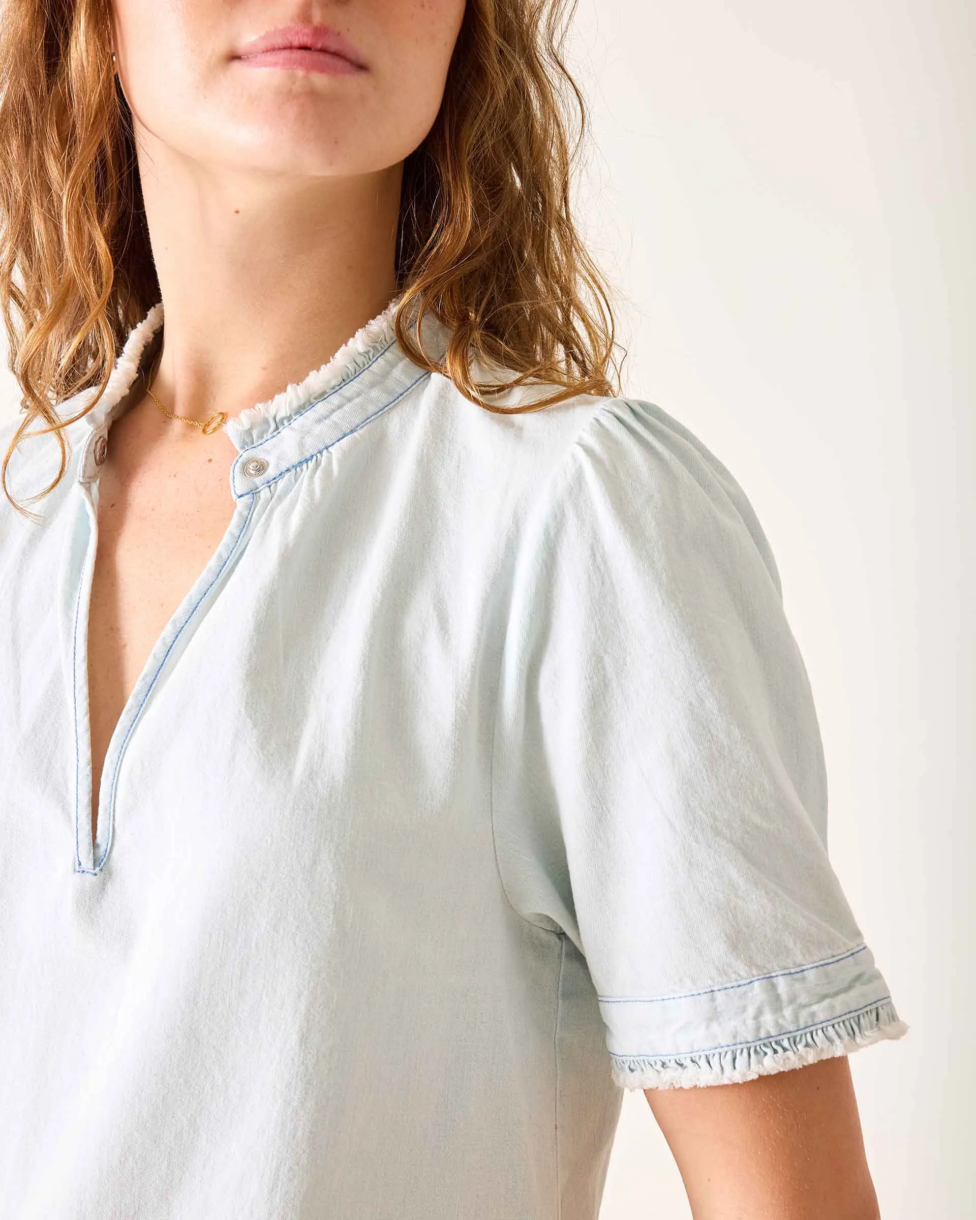 Sweet Clementine V-Neck Top sold by Mersea product image thumbnail 3
