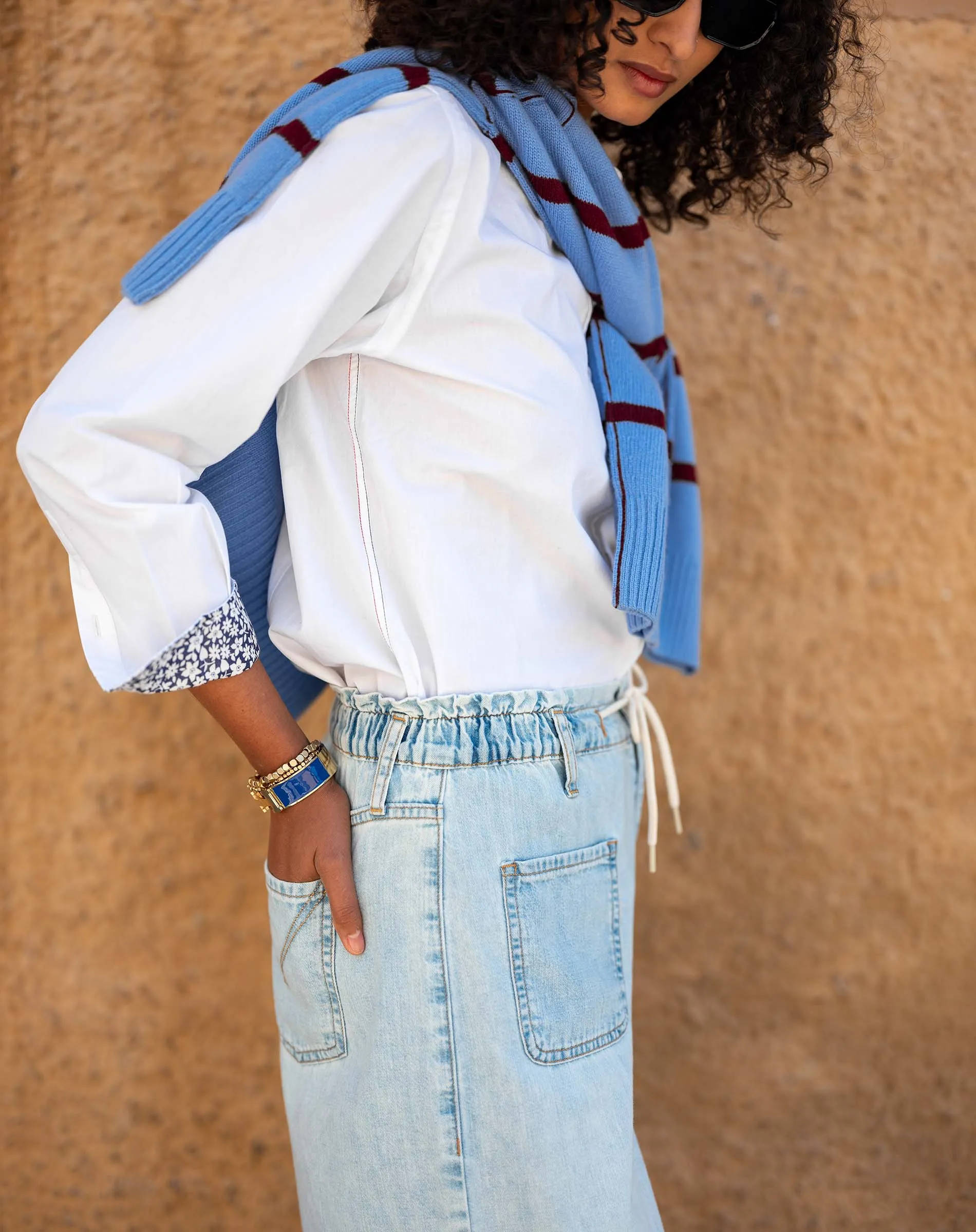 Londonberry Drawstring Jeans sold by Mersea product image thumbnail 4