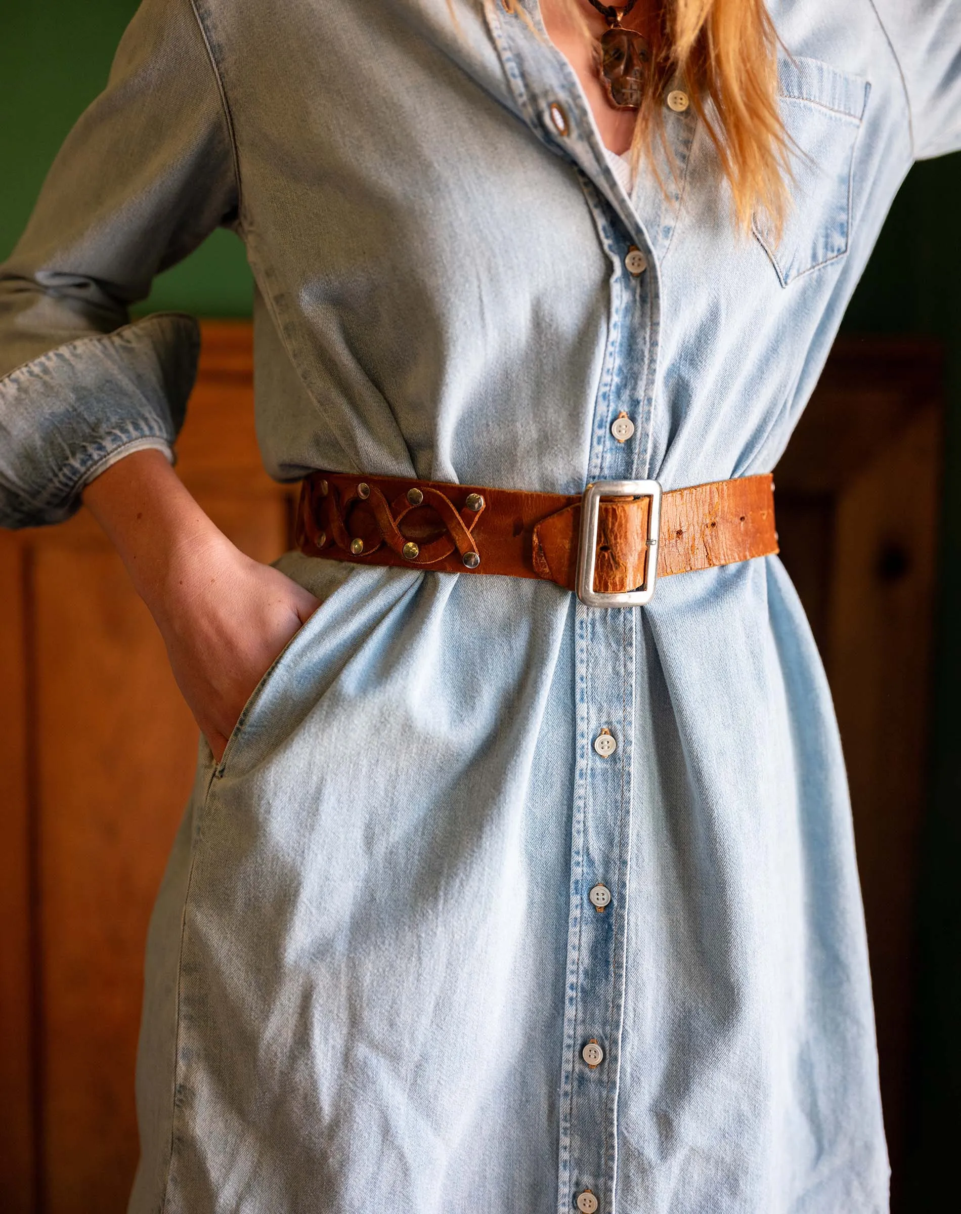 Charlotte Long Shirt Dress sold by Mersea product image thumbnail 4