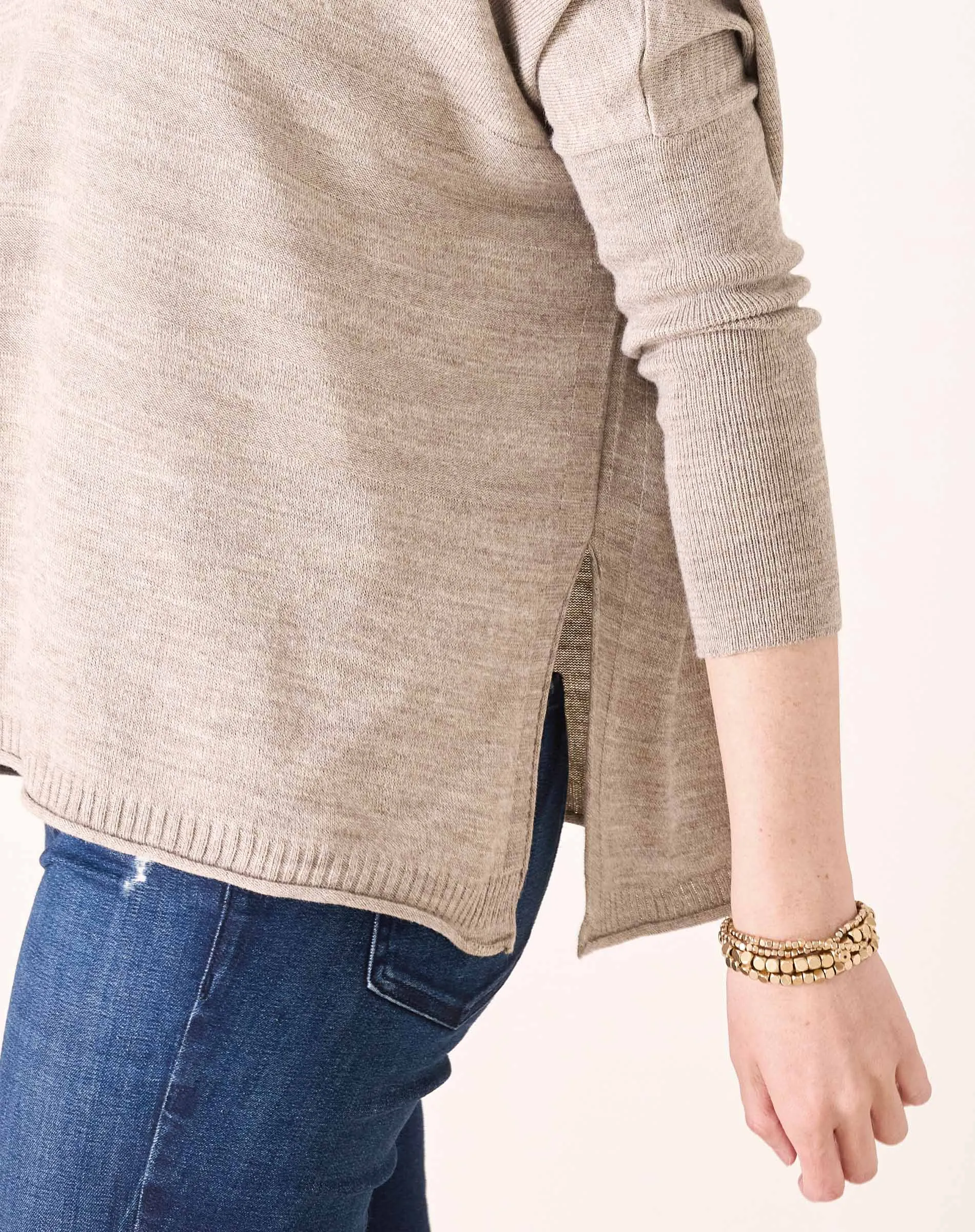 Catalina V-Neck Hoodie sold by Mersea product image thumbnail 4