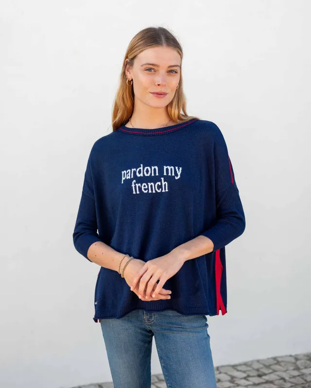 Catalina Sweater - Pardon My French sold by Mersea