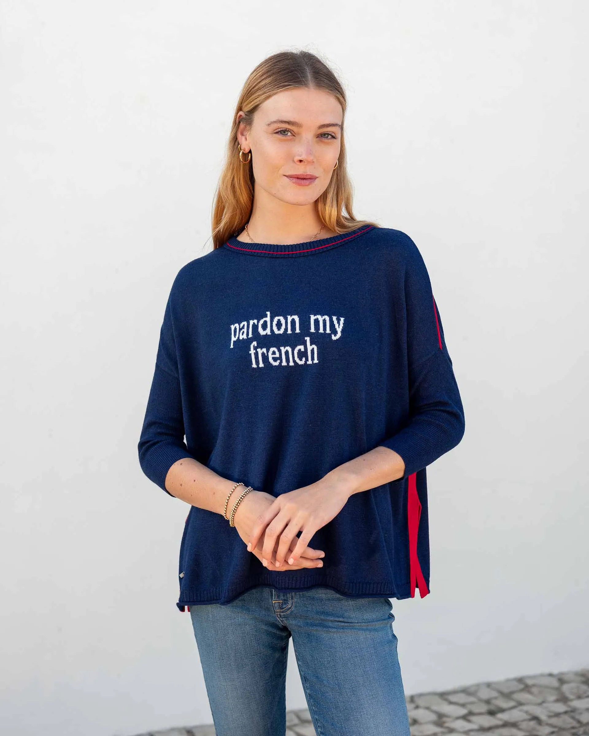 Catalina Sweater - Pardon My French sold by Mersea