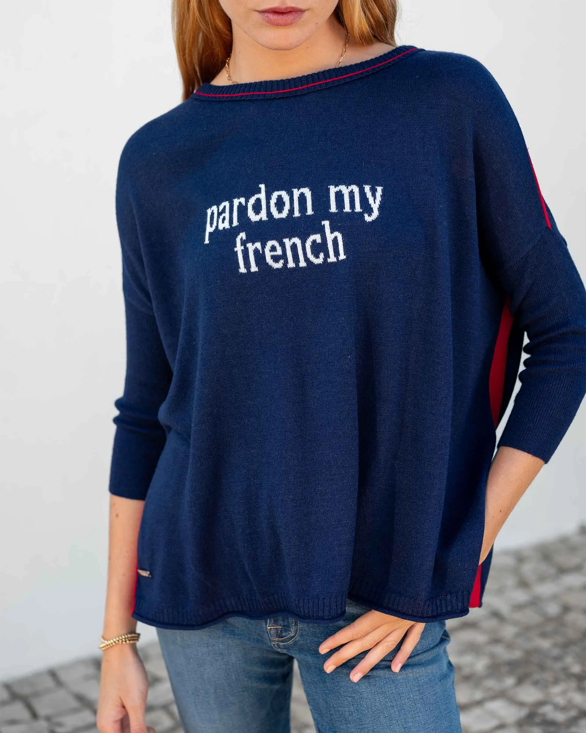 Catalina Sweater - Pardon My French sold by Mersea product image thumbnail 4