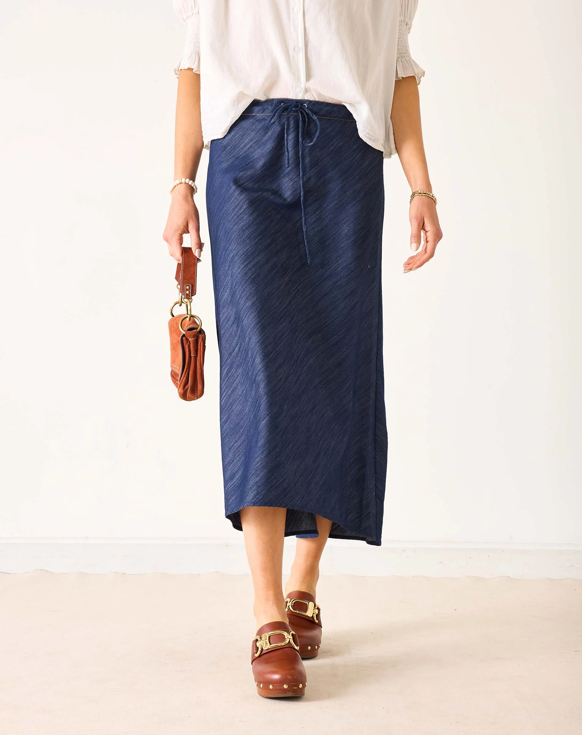 Aix Maxi Skirt sold by Mersea product image thumbnail 3