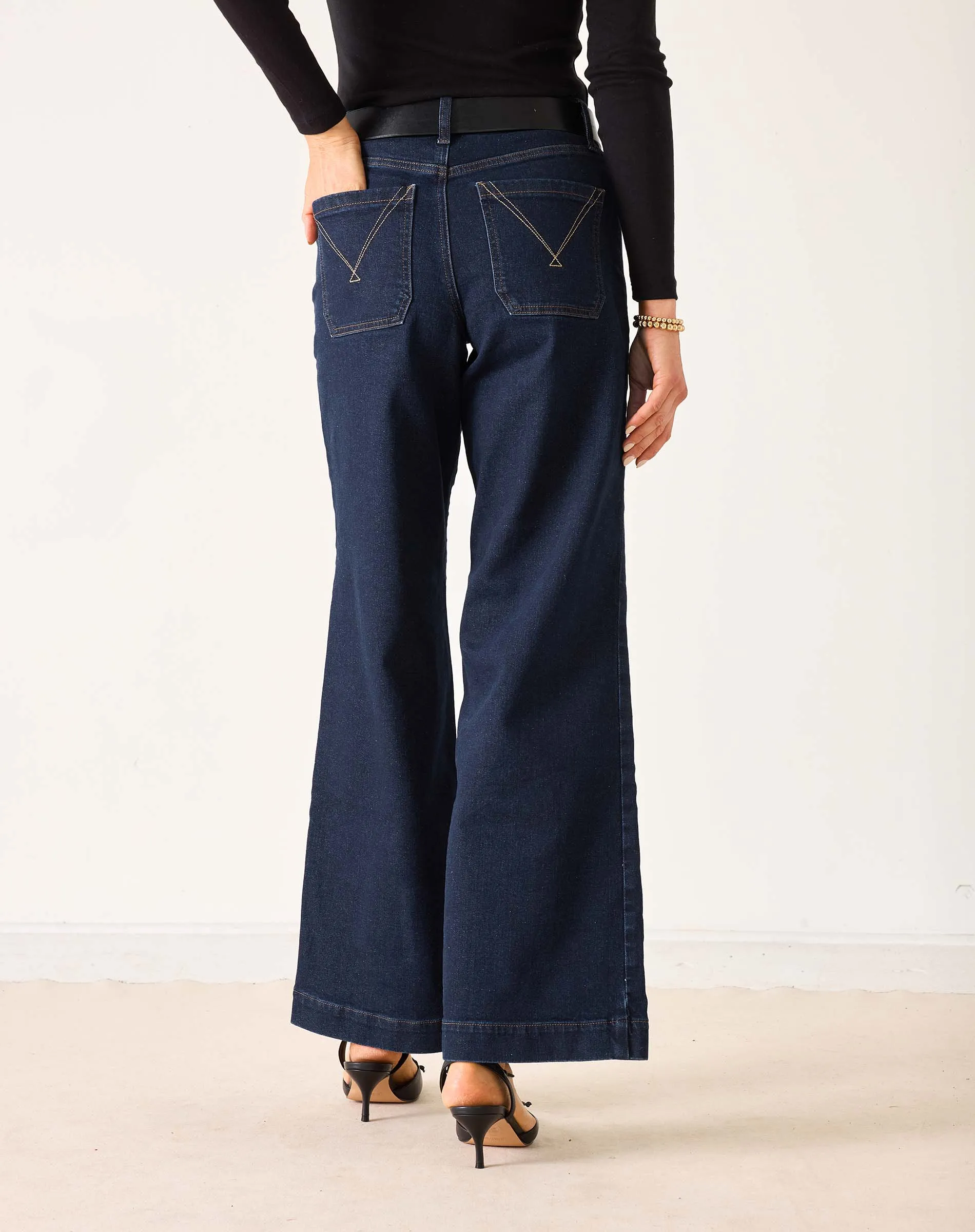 Sailor Wide Leg Jeans sold by Mersea product image thumbnail 4
