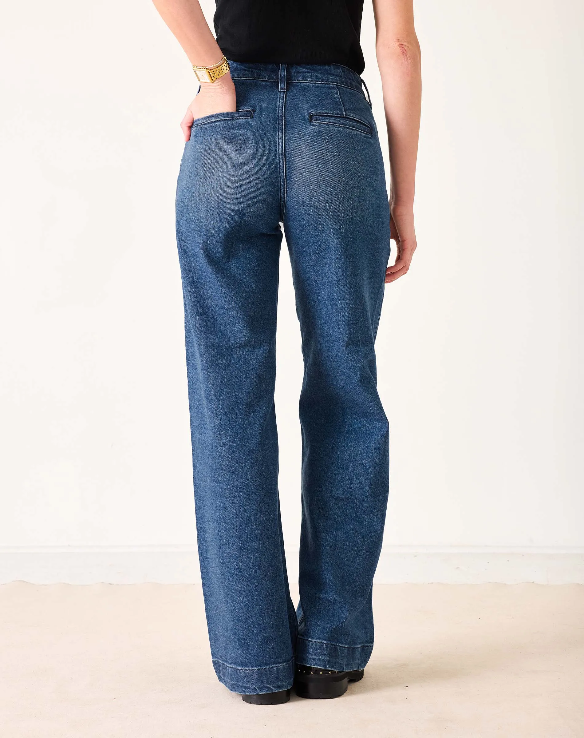 Marlene Denim Trouser sold by Mersea product image thumbnail 4