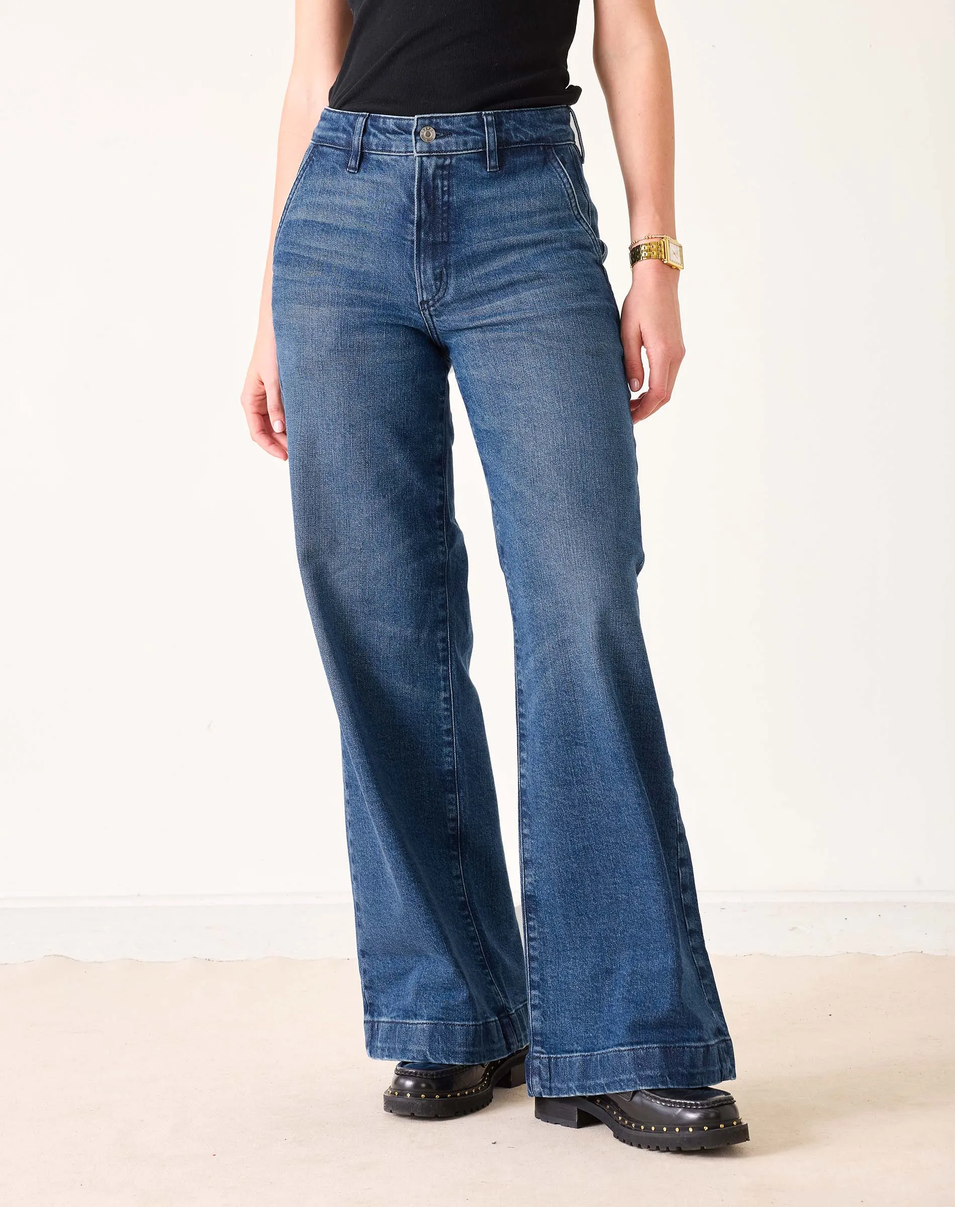 Marlene Denim Trouser sold by Mersea