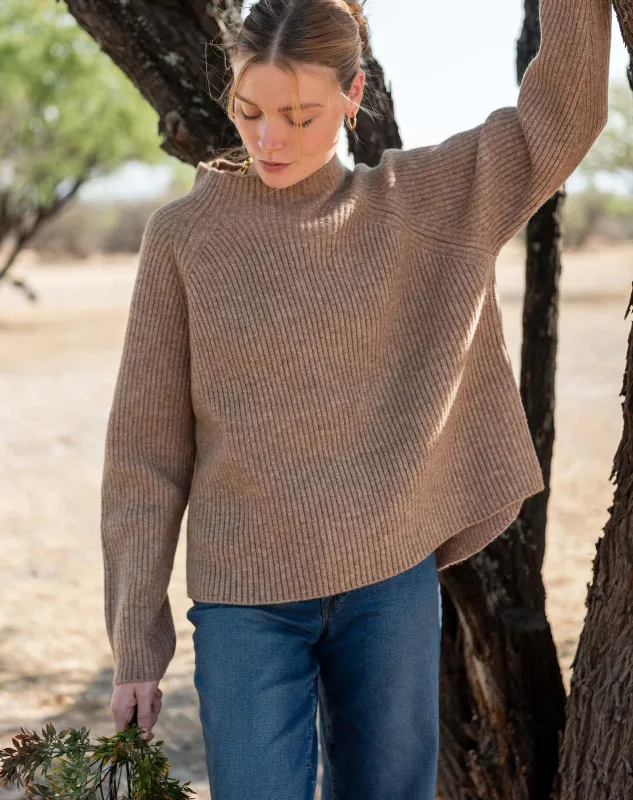 Monograph Mockneck Sweater sold by Mersea