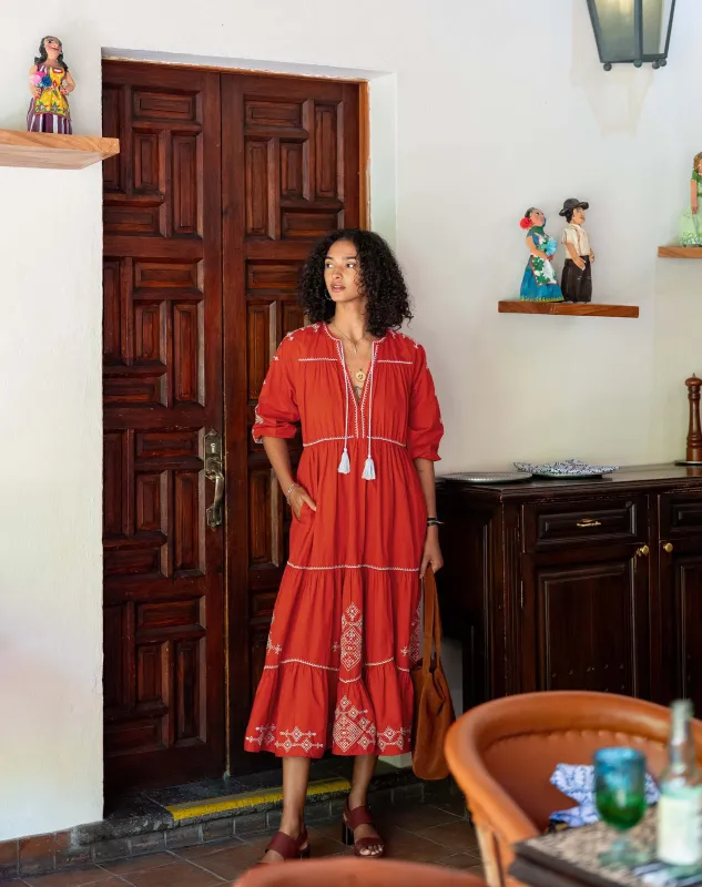 Pego Embroidered Dress sold by Mersea