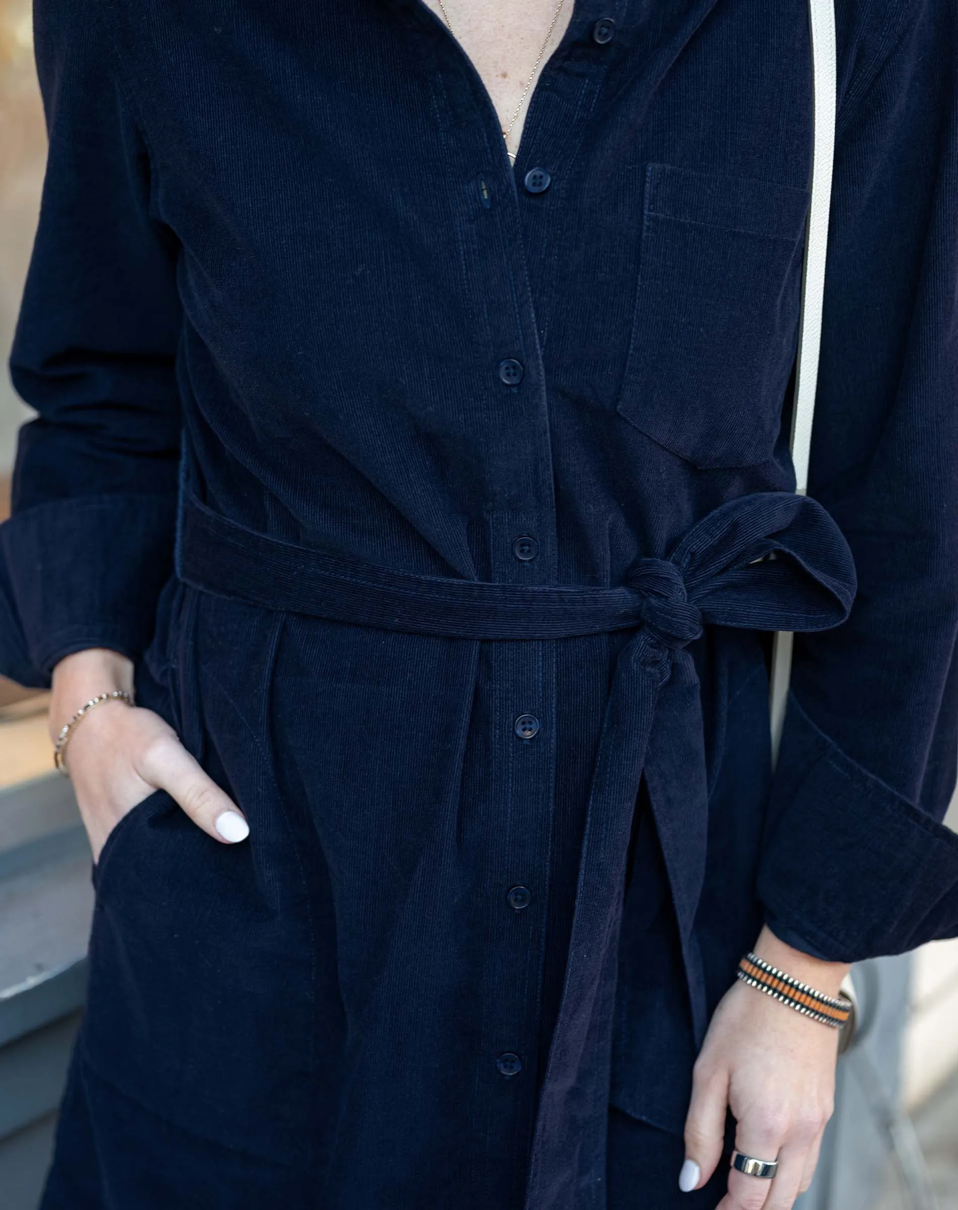 Charlie Baby Cord Shirt Dress sold by Mersea product image thumbnail 5