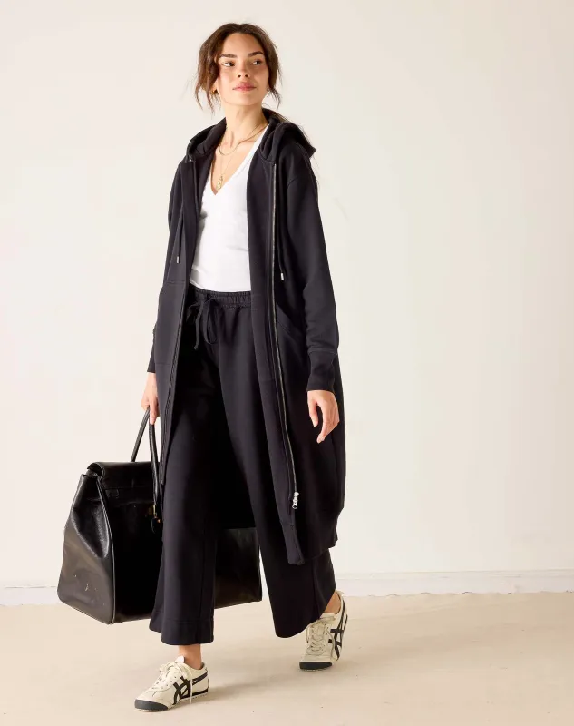 Frenchie Full Zip Maxi Hoodie sold by Mersea