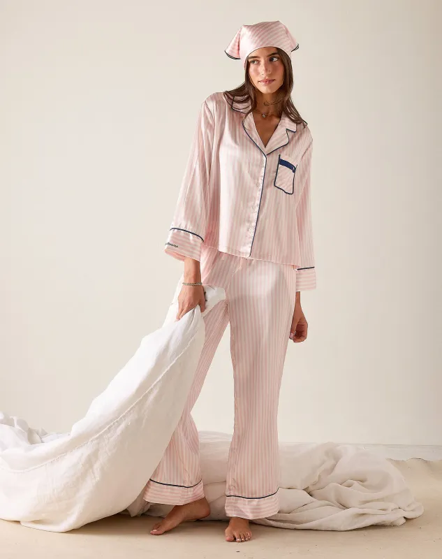 Sunny Sailor Satin Set - Candy Stripes made by Mersea