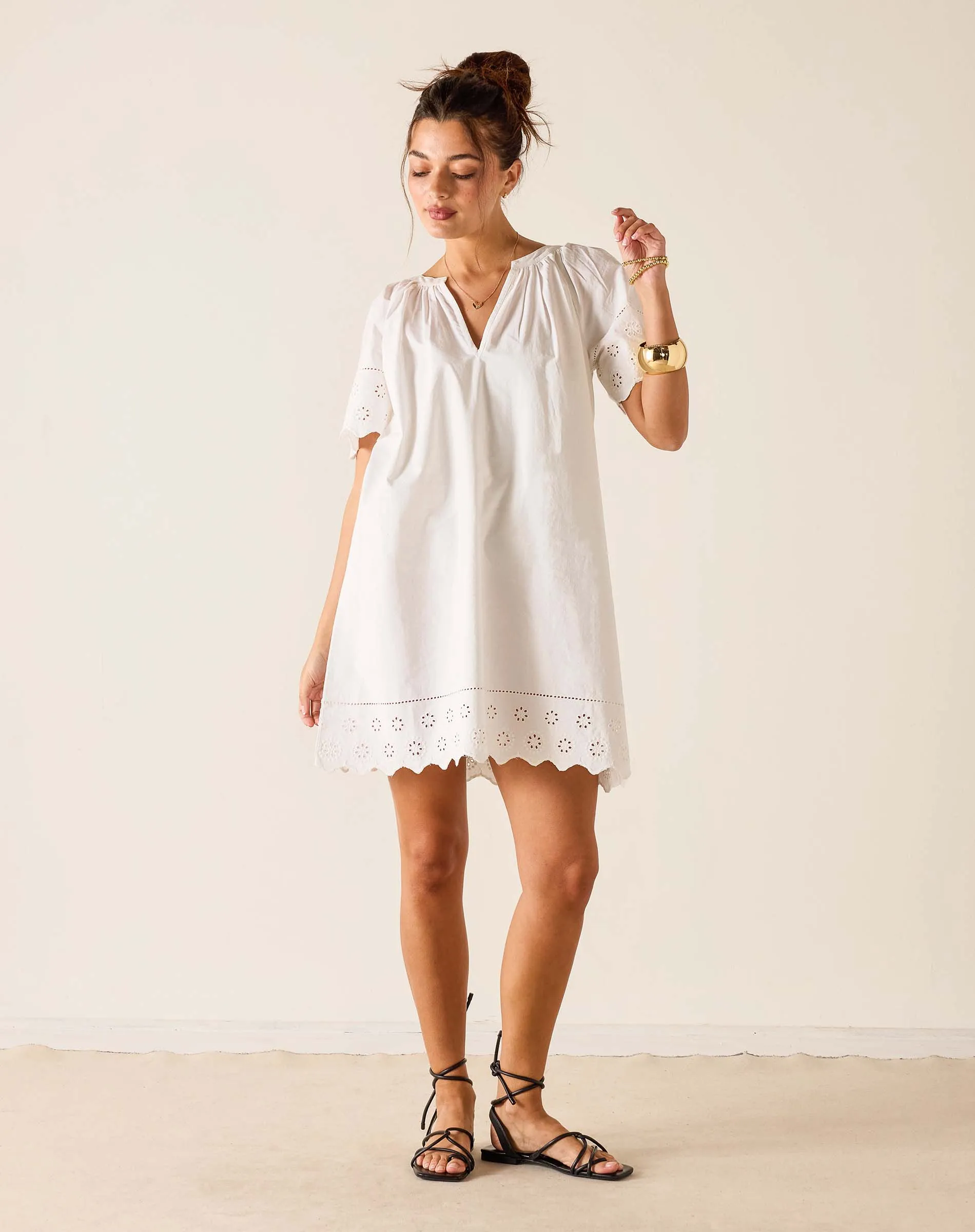 Daisy Eyelet Dress sold by Mersea product image thumbnail 2