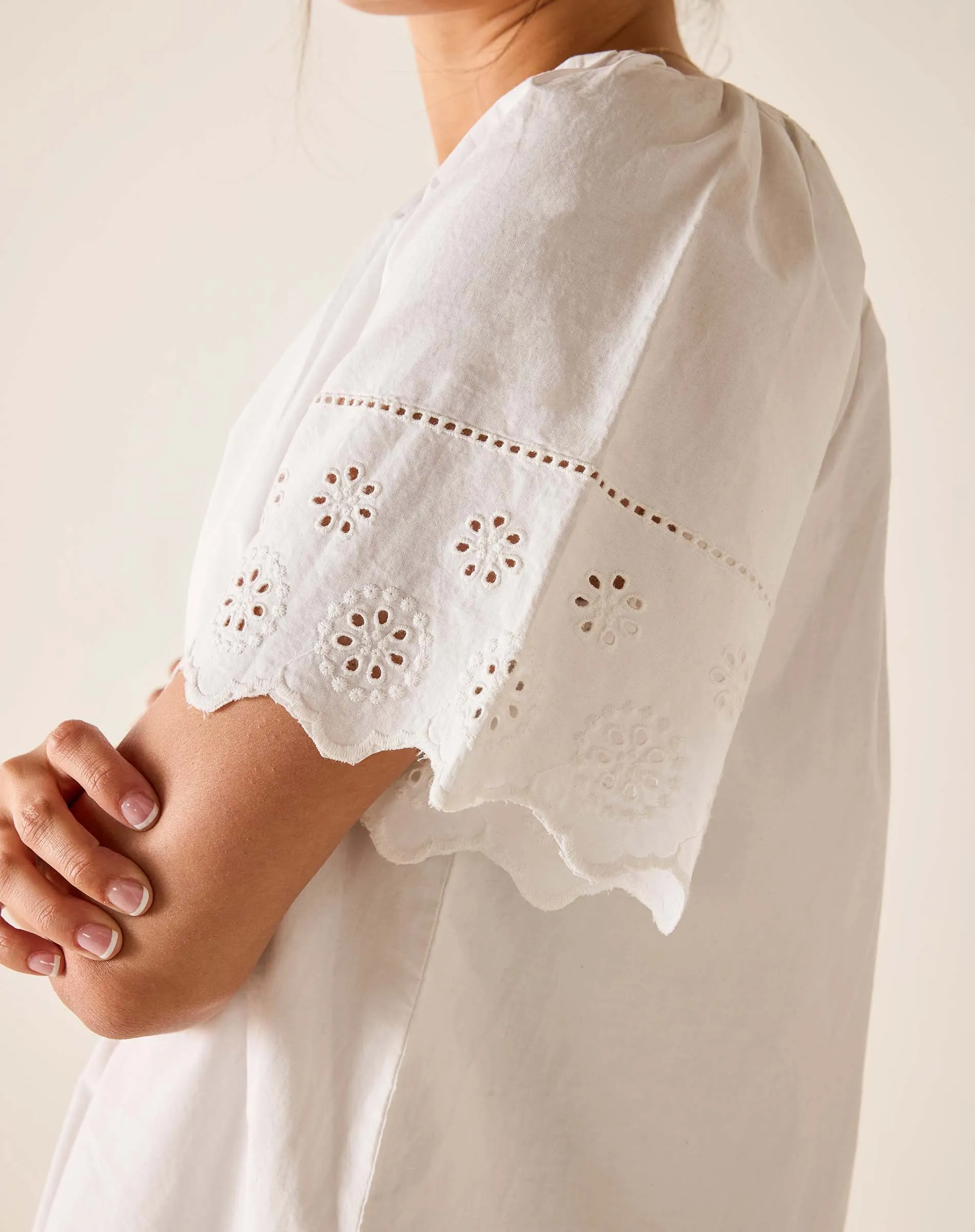 Daisy Eyelet Dress sold by Mersea product image thumbnail 3