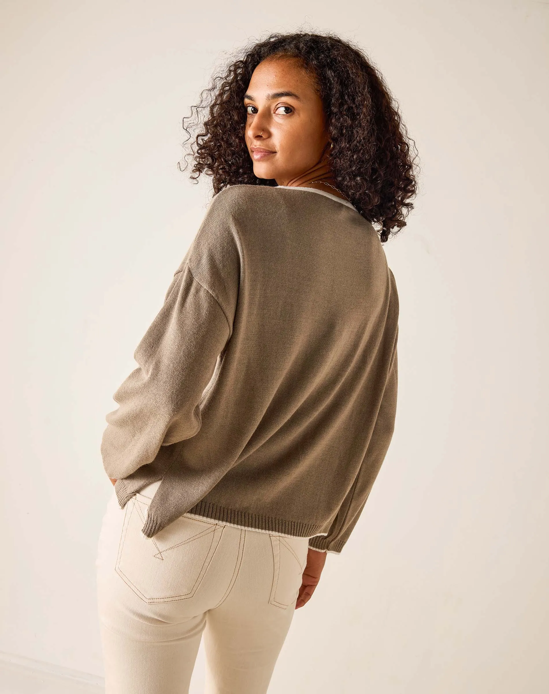 Cardiff Sweater sold by Mersea product image thumbnail 3