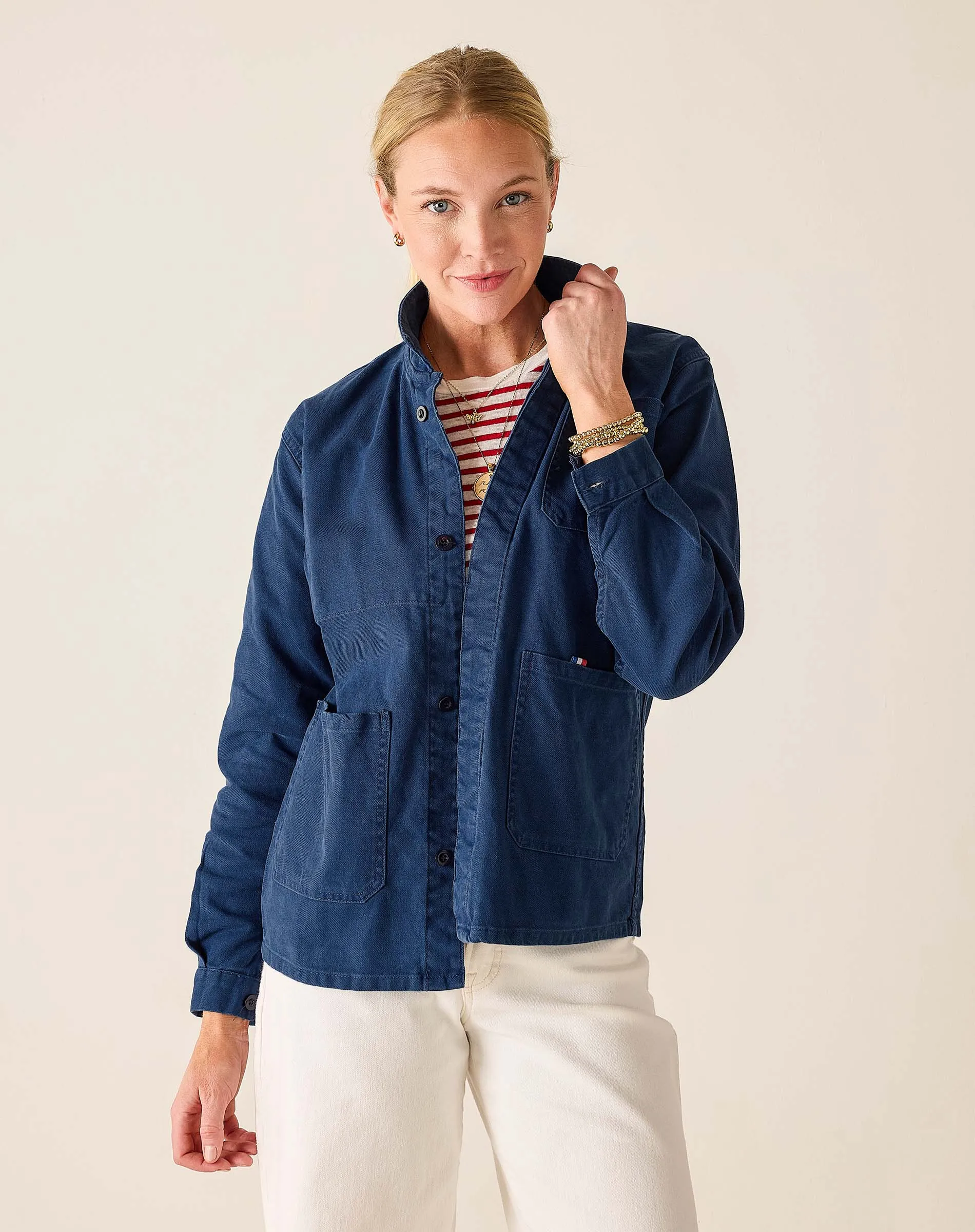French Work Jacket sold by Mersea product image thumbnail 3
