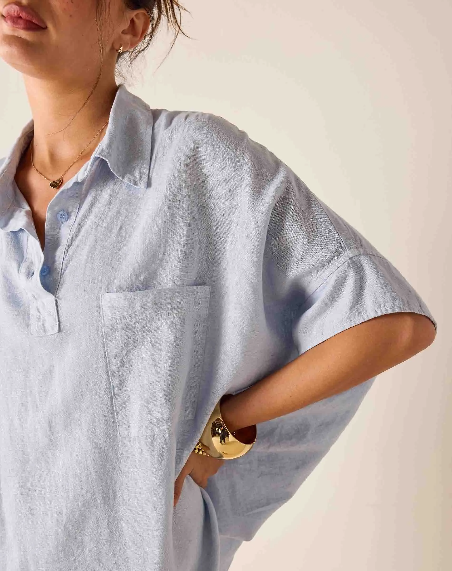 Hermosa Collared Top sold by Mersea product image thumbnail 2