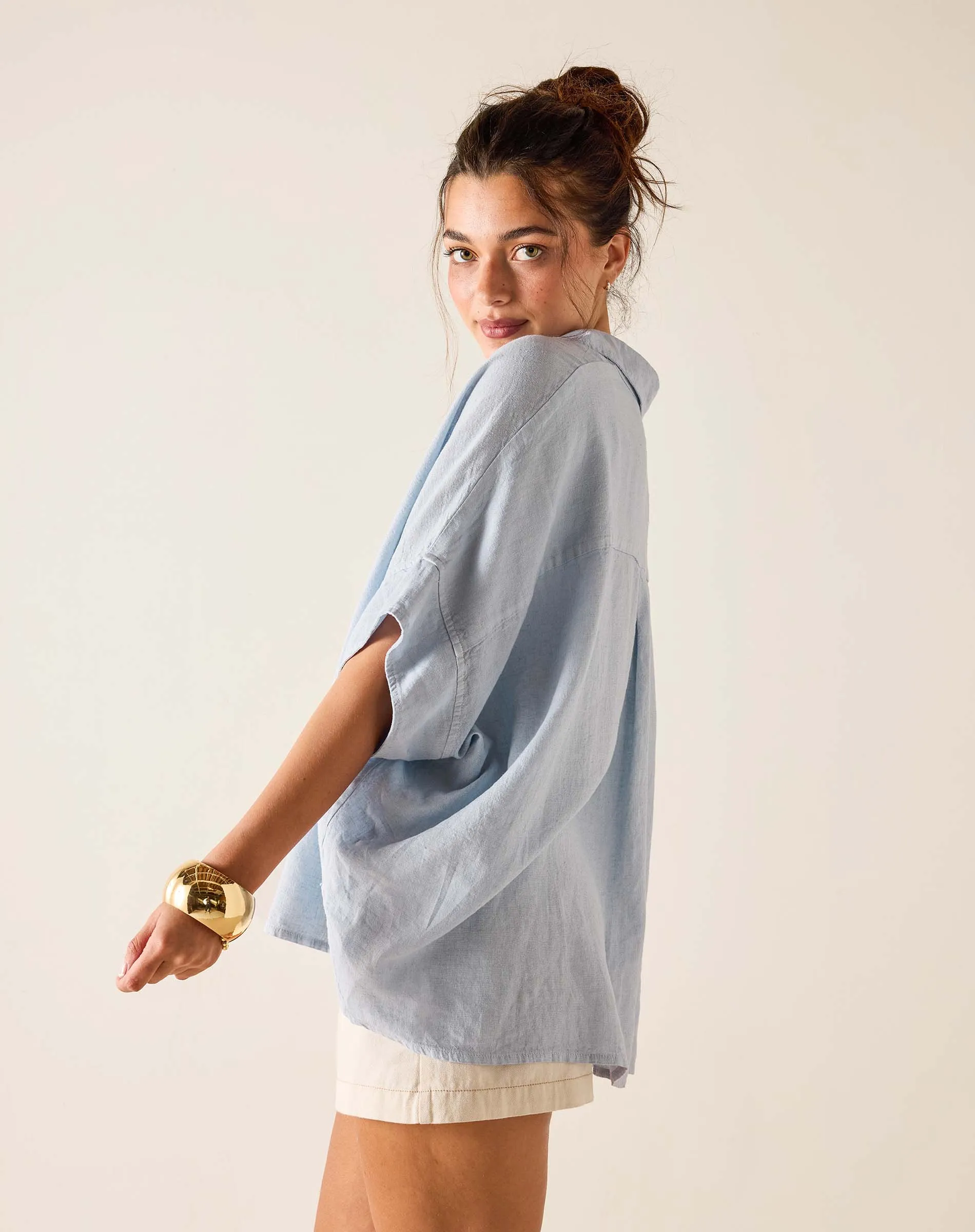 Hermosa Collared Top sold by Mersea product image thumbnail 3