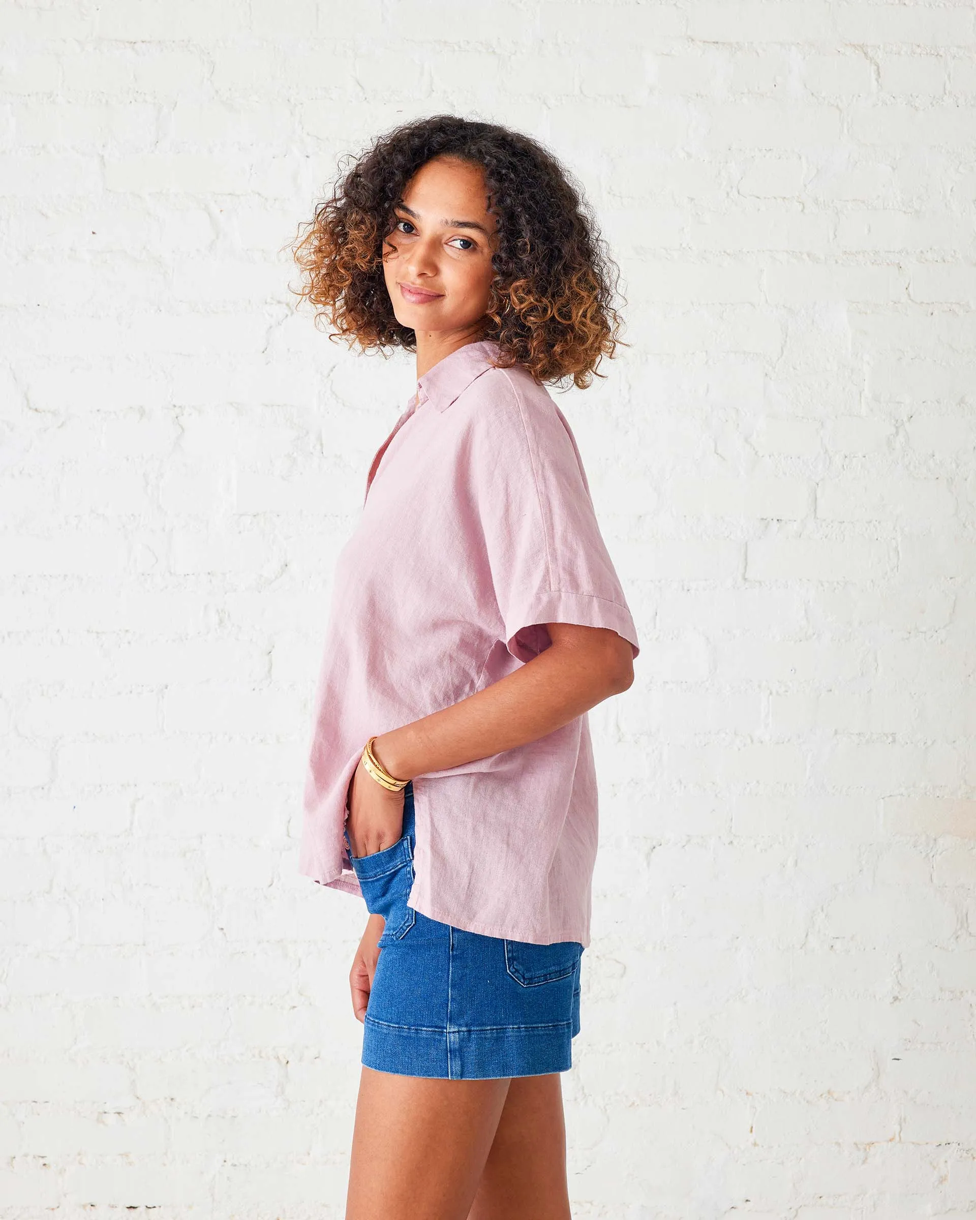 Mia Short Sleeve Top sold by Mersea product image thumbnail 2
